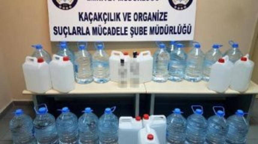 Bartın'da 160 Litre Sahte I&ccedil;ki