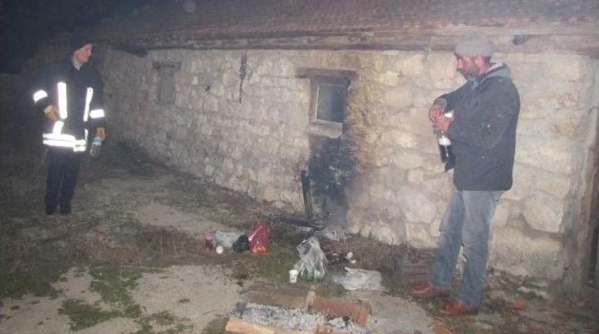 İş&ccedil;ilerin Mangalda Balık Keyfi K&acirc;busa D&ouml;nd&uuml;