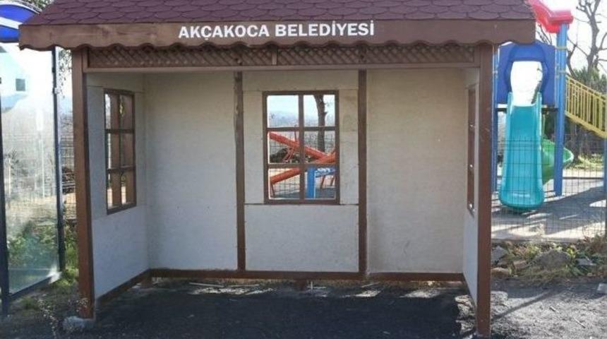 Ahşap Duraklarla Tarihi Doku Yansıtıldı