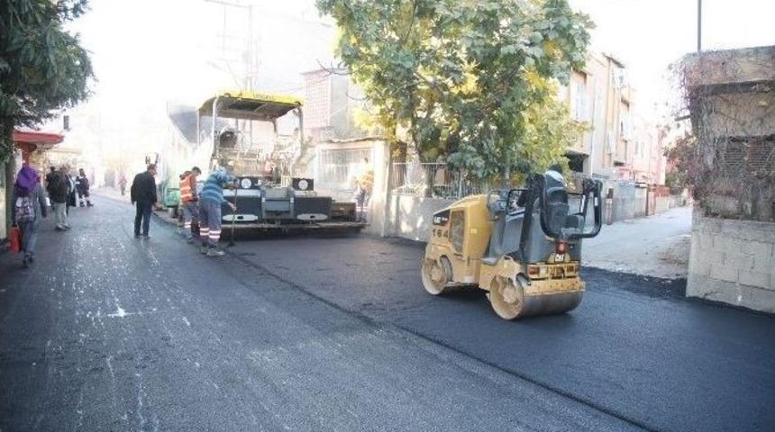 B&uuml;y&uuml;kşehir&rsquo;in Asfalt &Ccedil;alışmaları S&uuml;r&uuml;yor