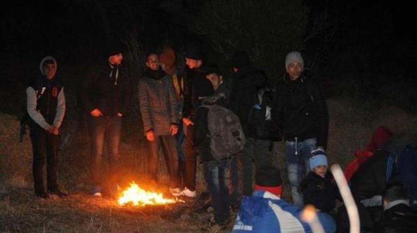 Ayvacık'ta 63 Ka&ccedil;ak Yakalandı