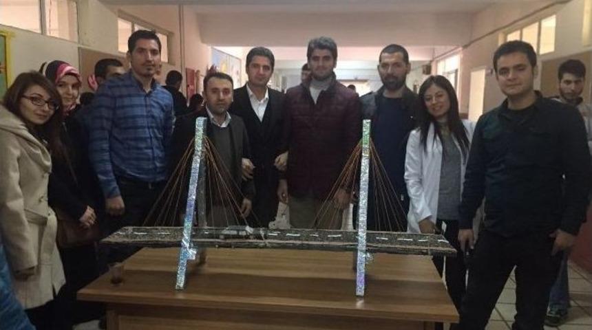 &Ouml;ğrenciler Nissibi K&ouml;pr&uuml;s&uuml;n&uuml;n Maket A&ccedil;ılışını Yaptı