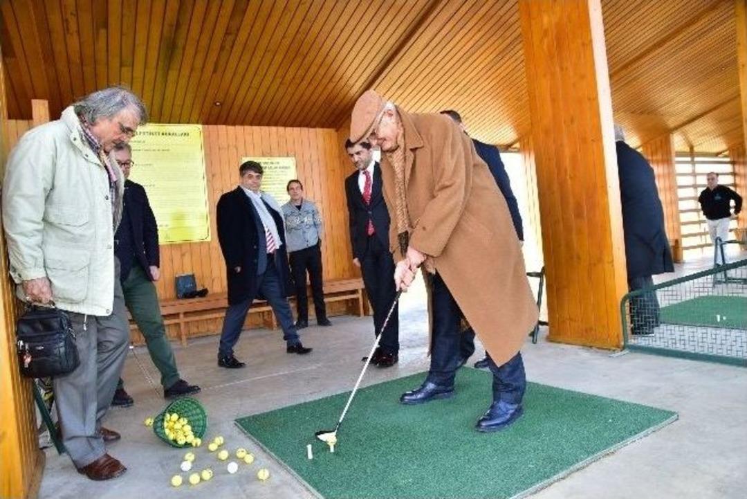 T&uuml;rfad Y&ouml;netimi Samsun Golf Sahası&rsquo;nı Gezdi