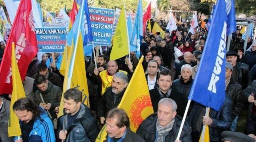 Sendikalardan Ohal Ve Khk Tepkisi