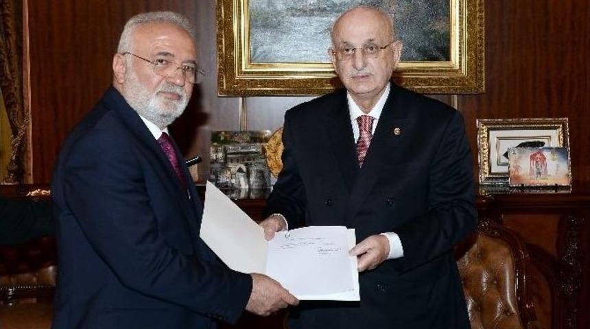 Anayasa Değişikliği Taslak Metni Tbmm Başkanına Sunuldu