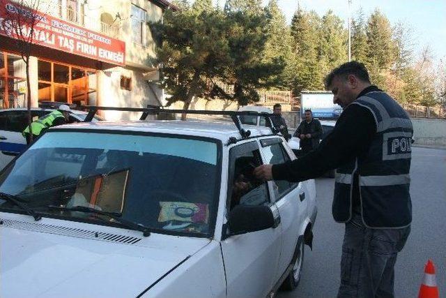 Sungurlu&rsquo;da Asayiş Ve Trafik Uygulaması 1