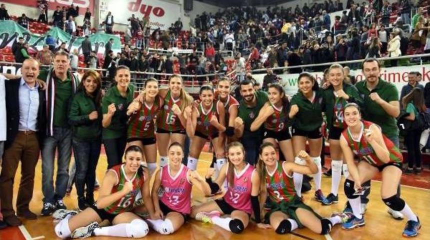 Voleybol- Karşıyaka-Bursaspor: 3-0
