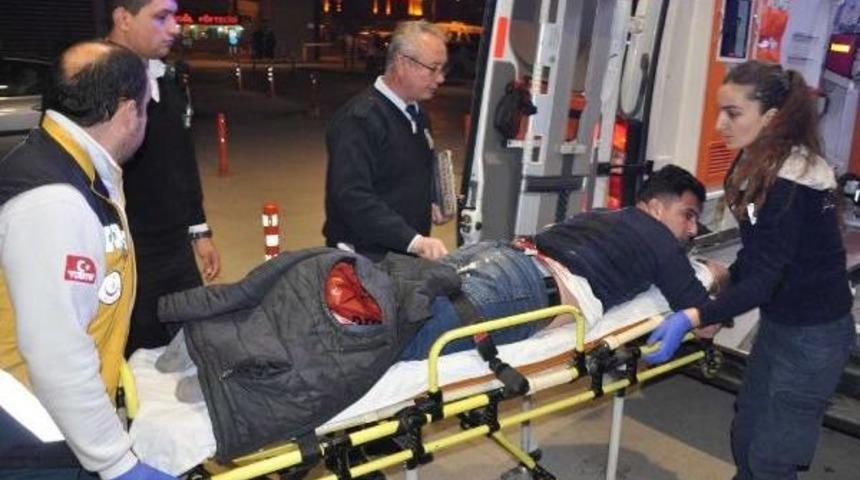 Kuaf&ouml;re Pompalı Saldırı: 2 Yaralı