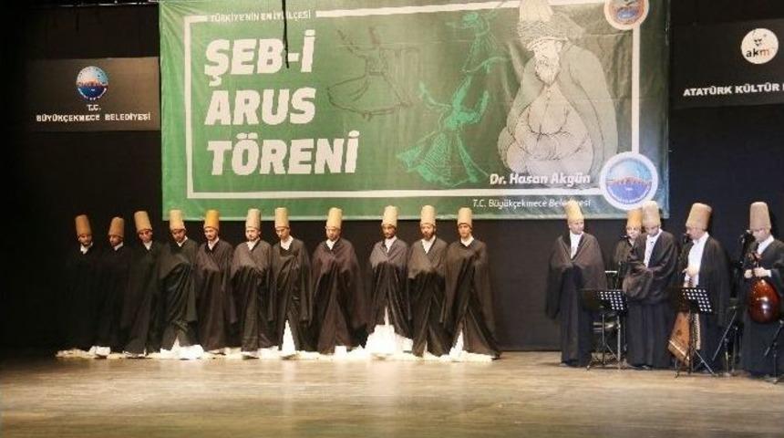 Mevlana 743. Vuslat Yıld&ouml;n&uuml;m&uuml;nde B&uuml;y&uuml;k&ccedil;ekmece&rsquo;de Anıldı