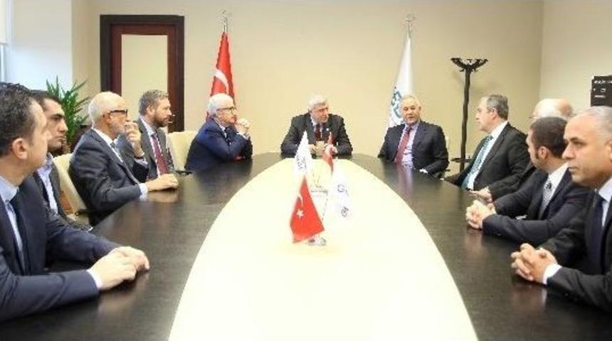 Başkan Karaosmanoğlu, Gebkim Y&ouml;netimini Ağırladı