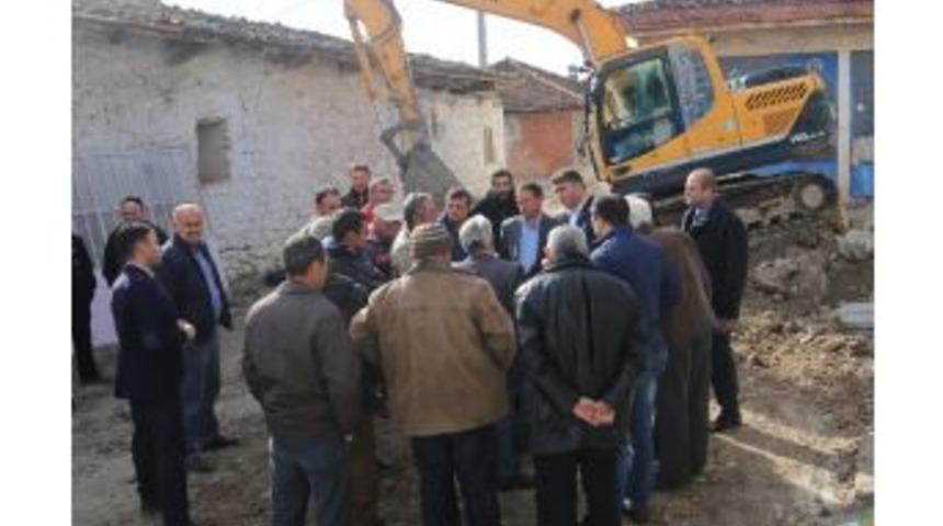 Encekler&rsquo;in Altyapı &Ccedil;alışmalarında Sona Yaklaşıldı