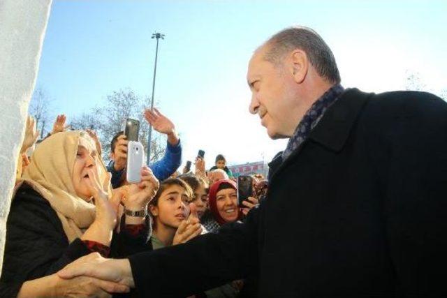 Erdoğan Ve Yıldırım Eyüp Sultan Cami'nde Namaz Kıldı