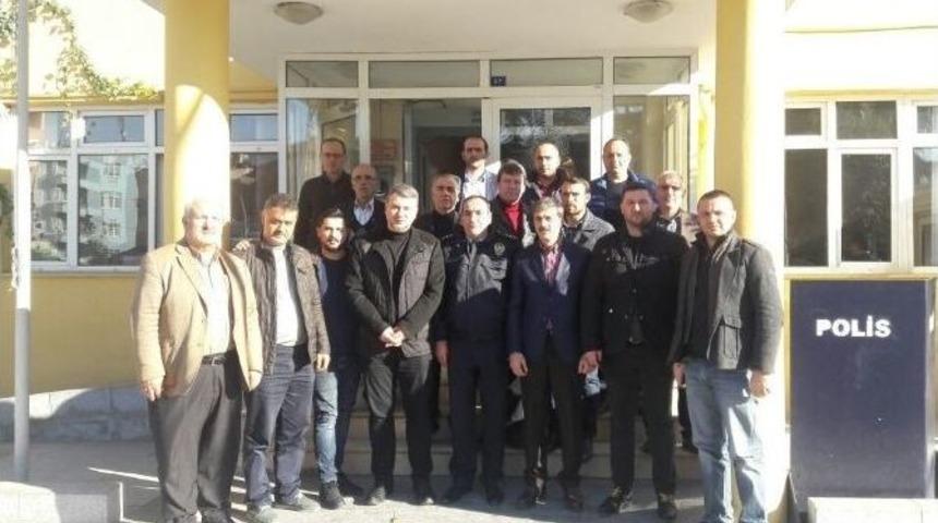 Başkan Alemdar Serdivan İlçe Emniyet Müdürüne Taziye Ziyareti