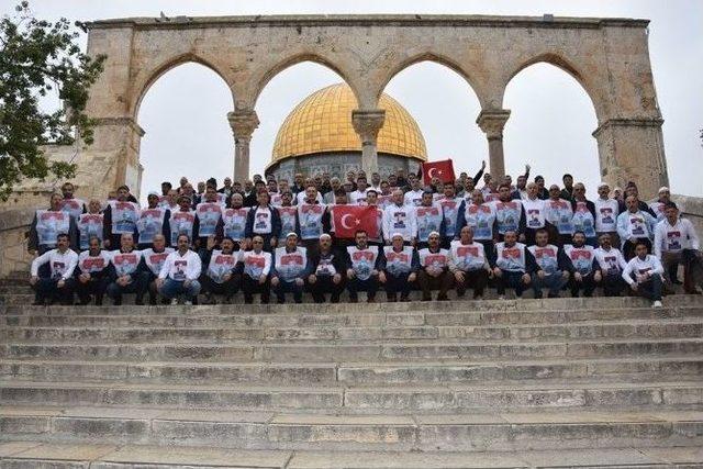 Bem-bir-sen Kud&uuml;s&rsquo;te Şehitler İ&ccedil;in Gıyabi Cenaze Namaz Kıldı 1