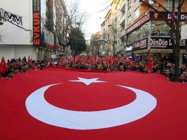 Bağcılar Teröre Karşı Omuz Omuza Yürüdü