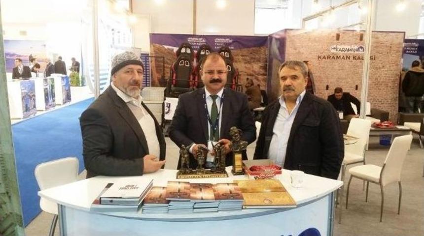 İzmir Fuarı&rsquo;nda Karaman Standı Yoğun İlgi G&ouml;r&uuml;yor