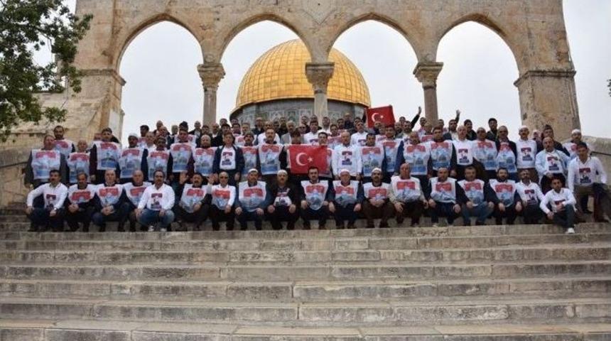 Bem-bir-sen Kud&uuml;s&rsquo;te Şehitler İ&ccedil;in Gıyabi Cenaze Namazı Kıldı