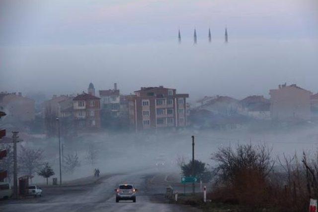 Edirne'de Sisten Göz Gözü Görmedi