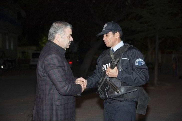 Başkan Çelik’ten Gece Yarısı Anlamlı Ziyaret G1