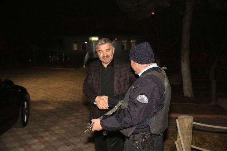Başkan Çelik’ten Gece Yarısı Anlamlı Ziyaret G3