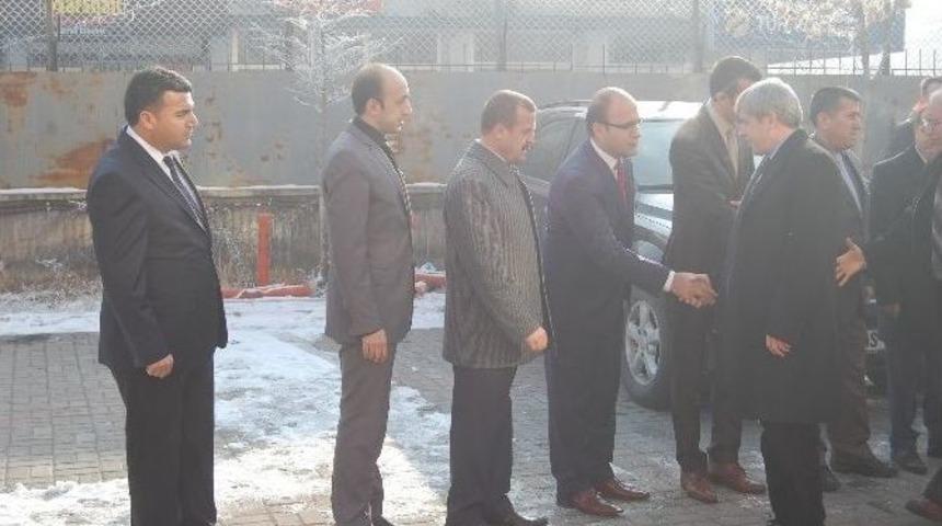 Vali &Ccedil;ınar&rsquo;dan Kaymakam Alibeyoğlu&rsquo;na Ziyaret