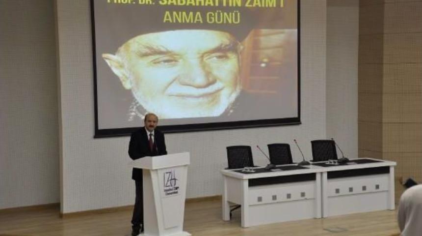 Prof. Dr. Sabahattin Zaim Vefatının 9'uncu Yılında Anıldı