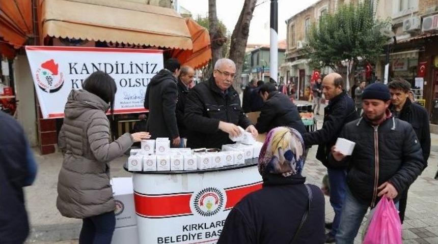 Kırklareli&rsquo;de Kandil Simidi Geleneği Devam Ediyor