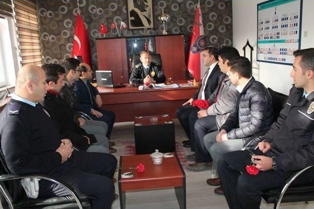 Emniyet Müdürlüğü’ne Taziye Ziyareti 1