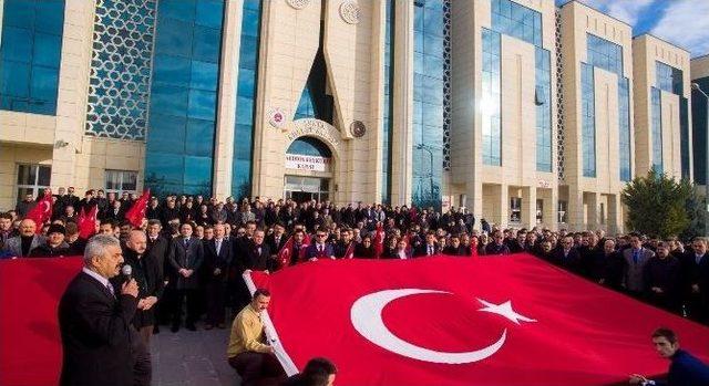 Konya Adliyesi Çalışanlarından Terör Saldırısına Tepki