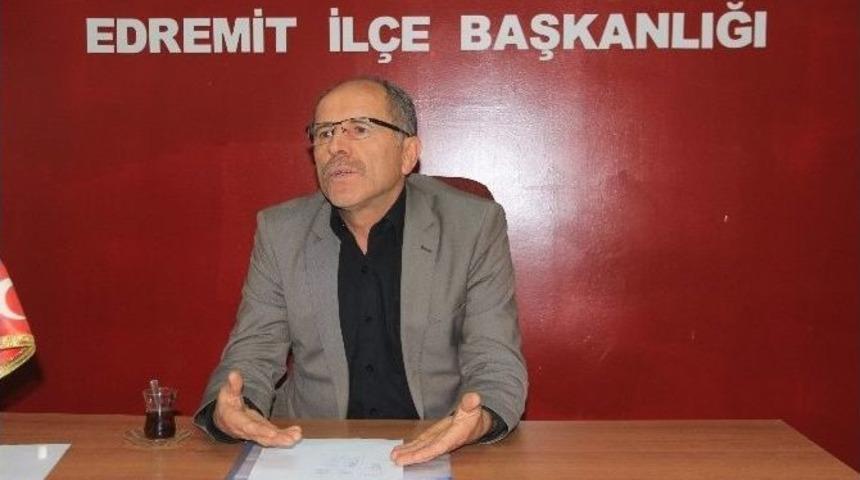Edremit Mhp&rsquo;den Birlik &Ccedil;ağrısı
