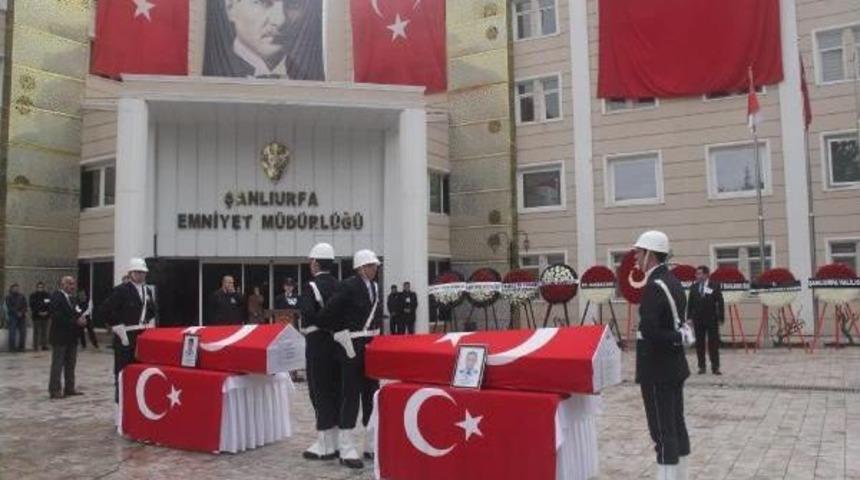 Şanlıurfa'da Şehit Polisler I&ccedil;in T&ouml;ren
