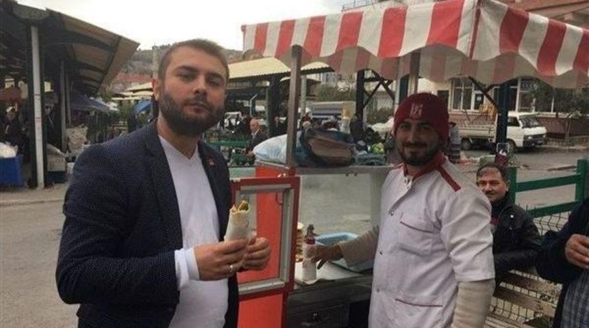 Şehit Cenazeleri Kalkarken, Lahmacun Yiyerek Yerli Malı Haftasını Kutladı