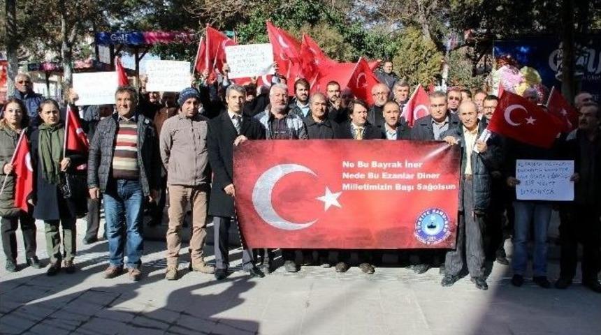 Kamu-sen Nevşehir&rsquo;de Ter&ouml;r&uuml; Lanetledi