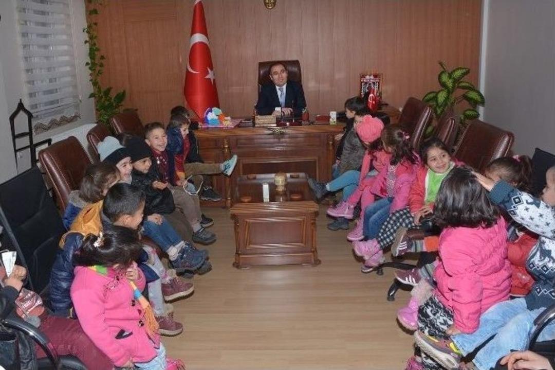 Minik &Ouml;ğrencilerden Akg&uuml;n Ve Aş&ccedil;ı&rsquo;ya Ziyaret