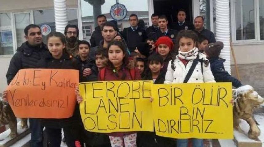 Minik Judoculardan Ter&ouml;re Tepki