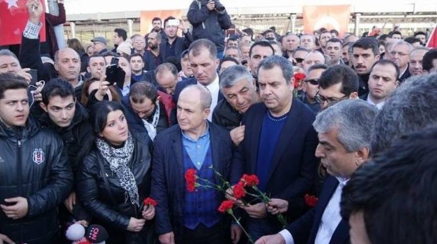 Başkan Hasan Akg&uuml;n: "korkmayacağız, Yılmayacağız, Boyun Eğmeyeceğiz"