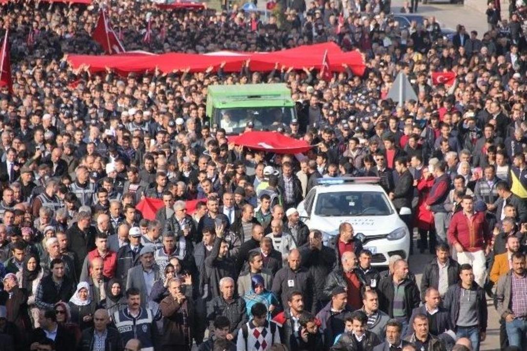 Şehit Polis Memuru Hatay&rsquo;da Uğurlandı