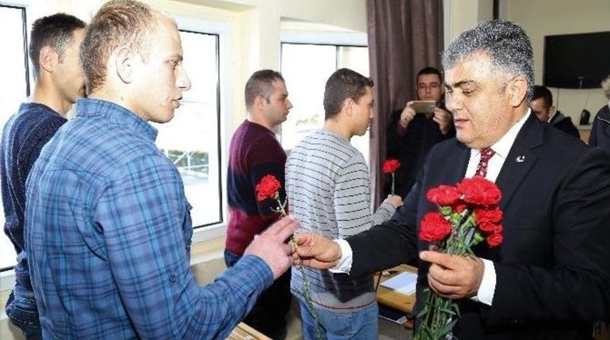 Başkan &Ouml;zg&uuml;ven&rsquo;den Polis Eğitim Merkezi&rsquo;ne Ziyaret