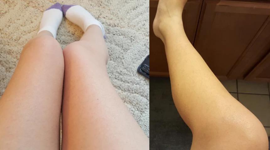 Bacaklarını traş etmeyi bıraktı ve bakın ne oldu! İlgin&ccedil; deney 