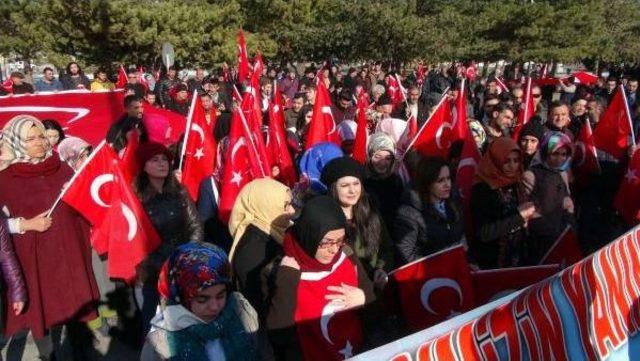 Erzincan’Da Teröre Tepki Yürüyüşü