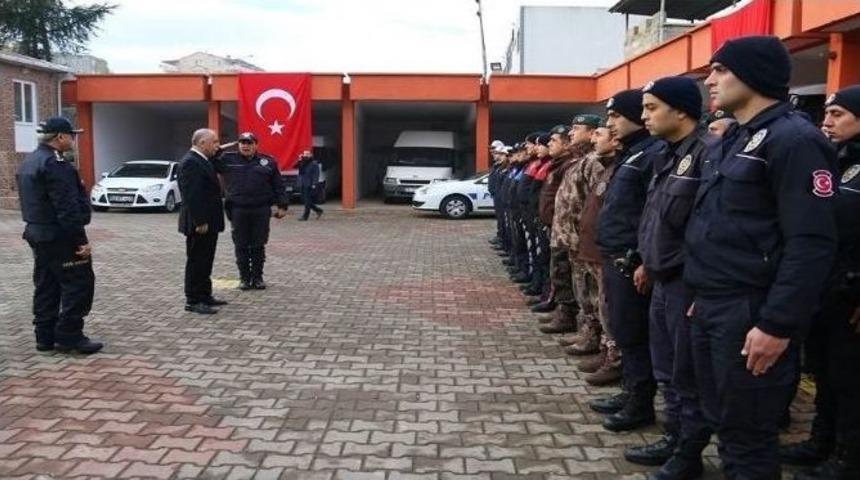 Giresun Valisi Hasan Karahan&rsquo;dan &Ccedil;evik Kuvvet Şubesi&rsquo;ne Ziyaret