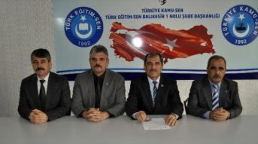 T&uuml;rk Eğitim-sen&rsquo;den Ter&ouml;re Tepki