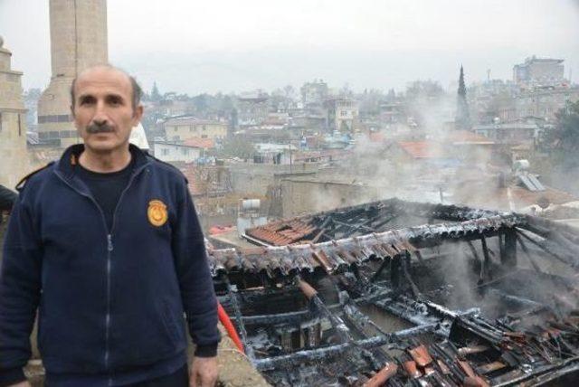 Kahramanmaraş'ta Öğrenci Yurdunda Yangın