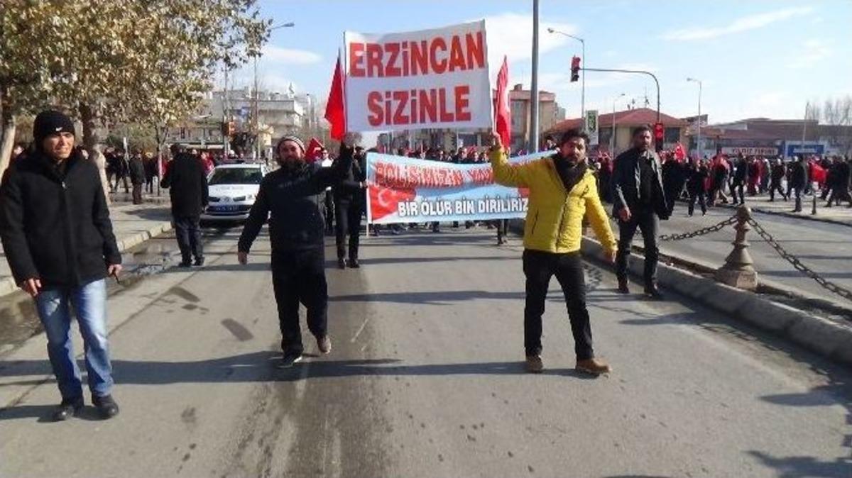 Erzincanlılar Dan Ter&ouml;re Lanet Y&uuml;r&uuml;y&uuml;ş&uuml;