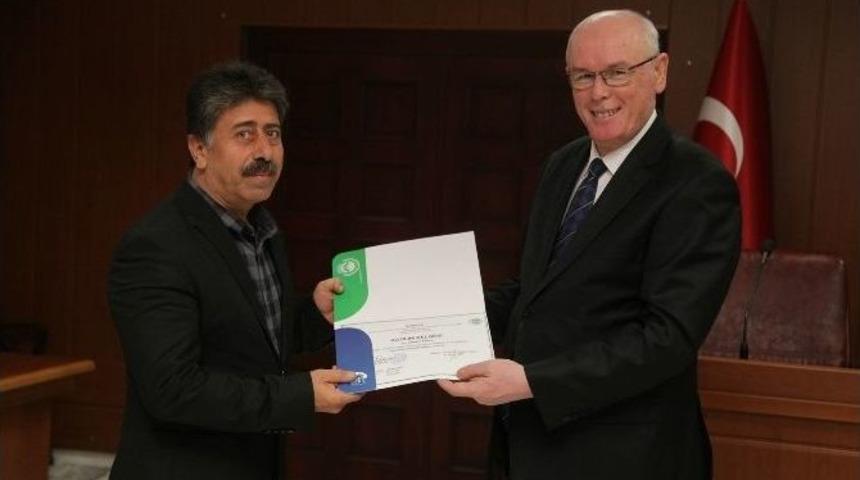 Yeni Girişimciler Sertifikalarını Aldı