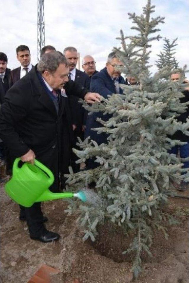 Bakan Eroğlu, &Ouml;mer Halisdemir&rsquo;In Kabrini Ziyaret Etti 3