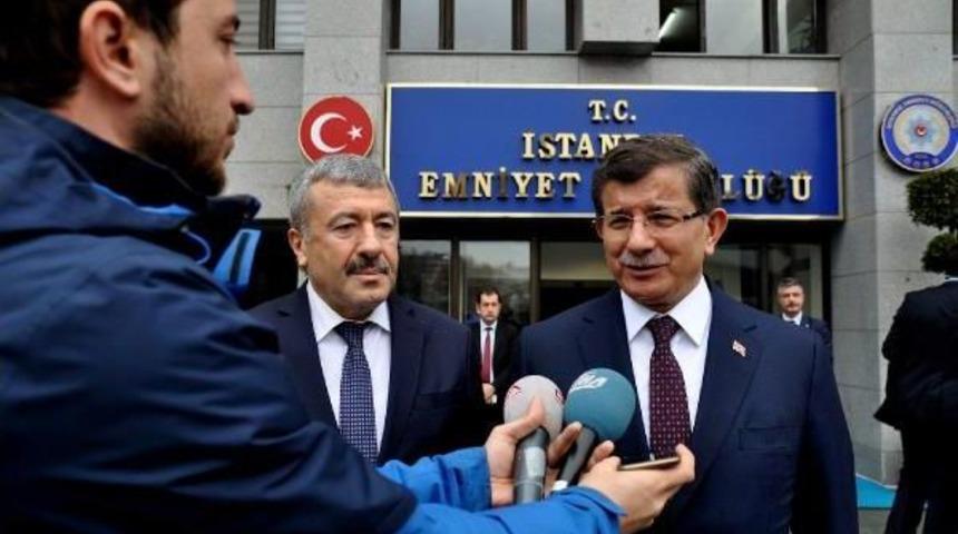 Davutoğlu ,emniyet M&uuml;d&uuml;r&uuml; &Ccedil;alışkan'ı Ziyaret Etti