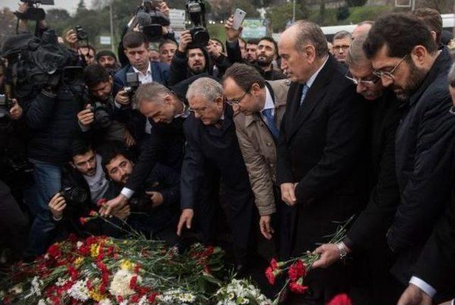 Ak Parti Ve Chp'li Belediye Meclis Üyeleri Şehitleri Birlikte Andı...