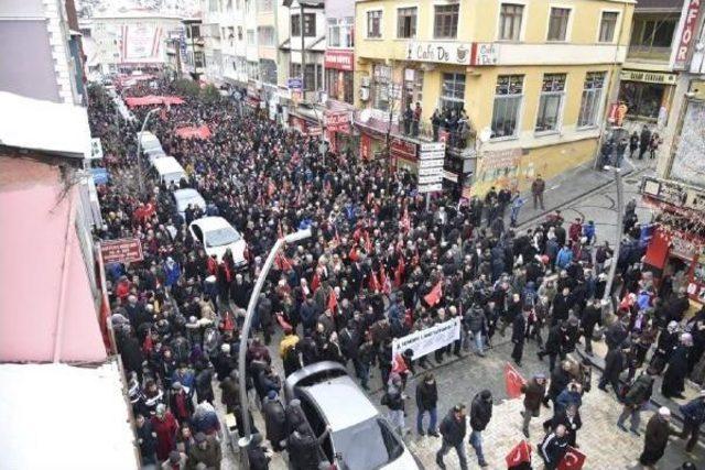 Gümüşhane’De Teröre Ortak Tepki