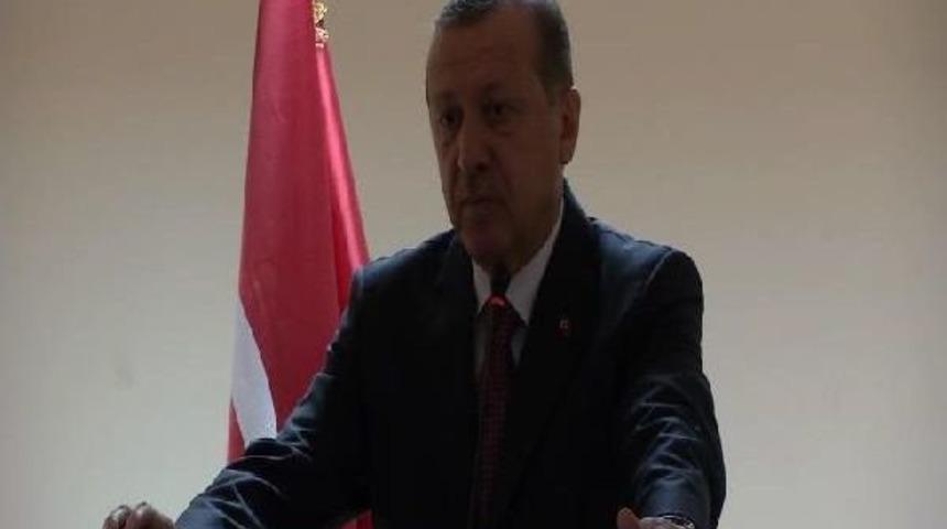Cumhurbaşkanı Erdoğan Ziyarette Bulunduğu &Ccedil;evik Kuvvet Şube M&uuml;d&uuml;rl&uuml;ğ&uuml;'nde Konuştu